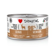 DISUGUAL MonoProtein konservēta barība suņiem ar brieža gaļu, 150 g