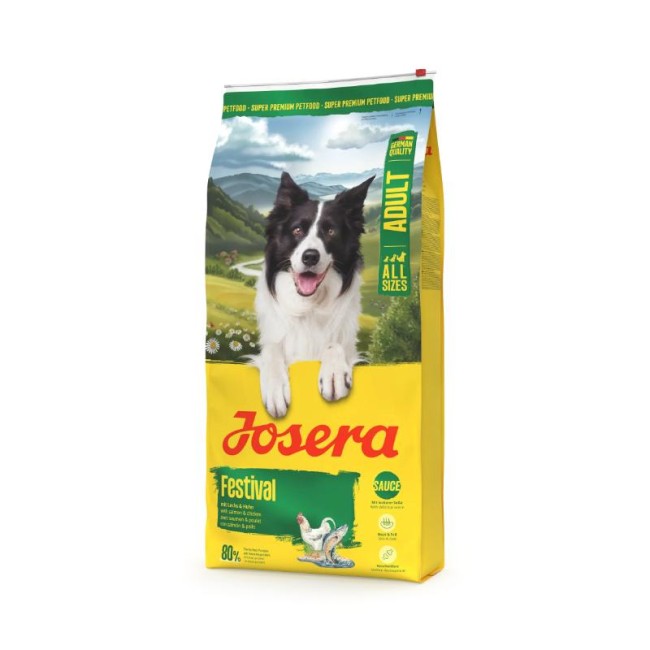 JOSERA Festival – sausā barība suņiem ar vistu un lasi