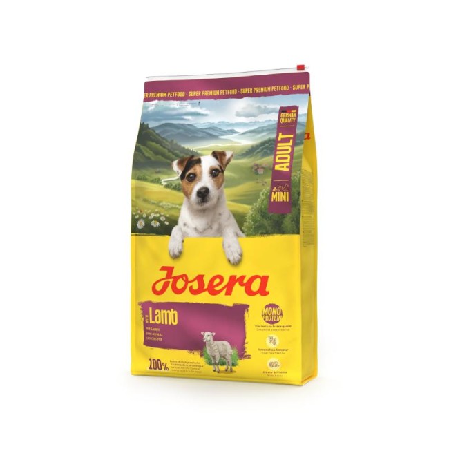 Josera Mini Lamb – sausā barība mazo šķirņu suņiem ar jēru