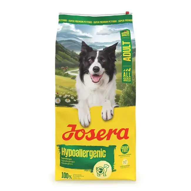 Josera Hypoallergenic bezgraudu sausā barība jutīgiem suņiem ar kukaiņu proteīnu, 12,5 kg