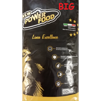 POWER FOOD Ideāls BIG barība lieliem suņiem ar liellopu 20kg