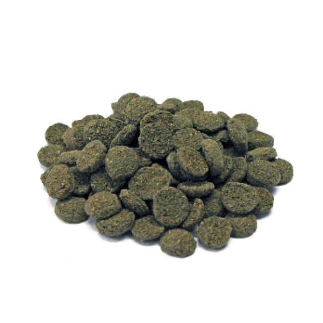 PRODAC ALGAE WAFERS MINI augu plāksnītes zivīm 7-8mm 100ml 50g