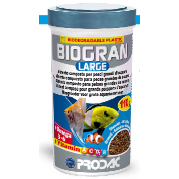 PRODAC BIOGRAN MEDIUM vidēja izmēra graudi zivīm 250ml 120g