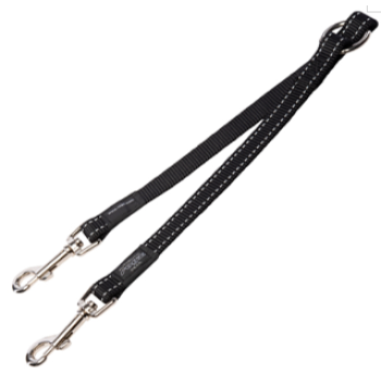 ROGZ - Divkāršs pavadiņš - melns