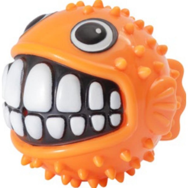 ROGZ Fish Ball oranžs bumbiņas zivtiņa S 5.1cm
