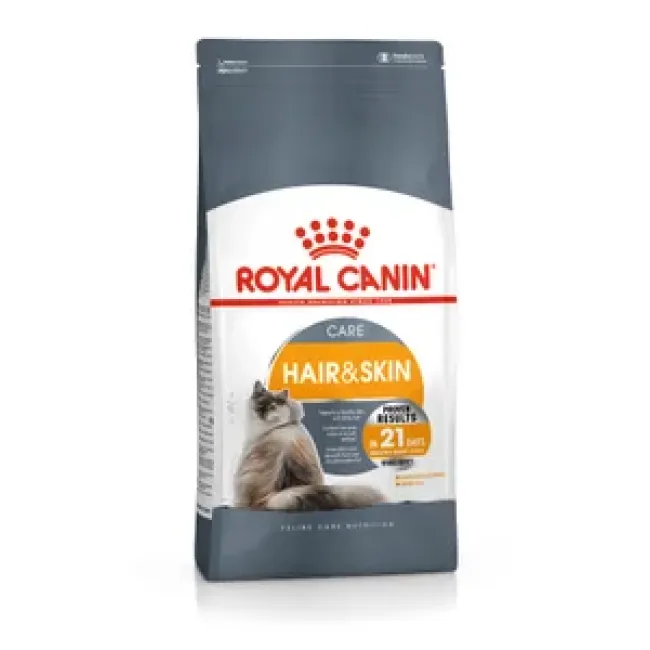 Royal Canin FCN Hair & Skin Care sausā barība pieaugušiem kaķiem ādas un apmatojuma kopšanai, 10 kg