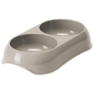 VADIGRAN Bowl Plato brūngans dubultā bļodiņa 2x200ml