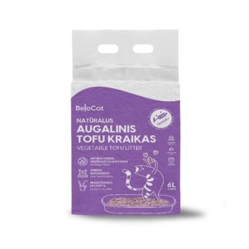 BELOCAT augu TOFU pakaiši (lavandas aromāts)  6L