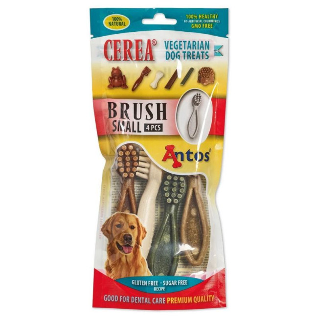 ANTOS Brush krakmoliniai šepetukai 11cm 4vnt