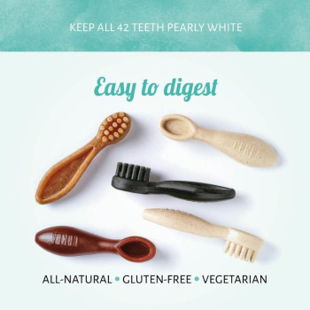 ANTOS Brush krakmoliniai šepetukai 11cm 4vnt