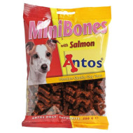 ANTOS Mini Bones Salmon mazie kauliņi ar lasi 200g (25)