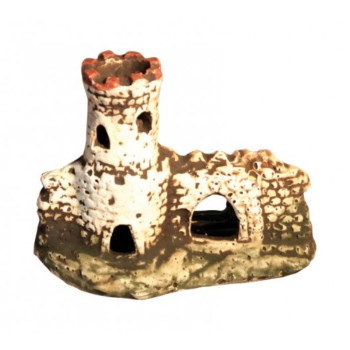 AQUA NOVA dekoracija pilies bokštas 9x12cm