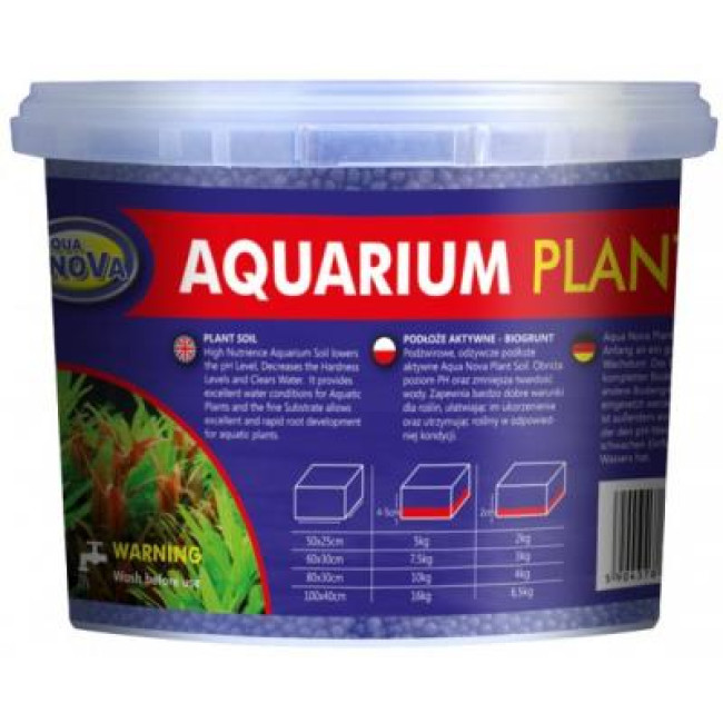 AQUA NOVA gruntas augalams 3L juodas