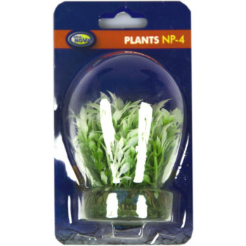 AQUA NOVA plastikinis augalas 4cm