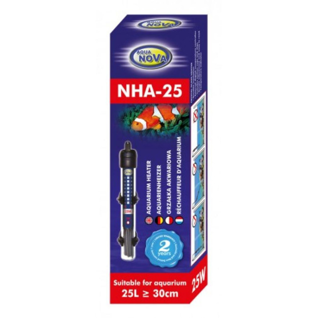 AQUA NOVA šildytuvas 25w