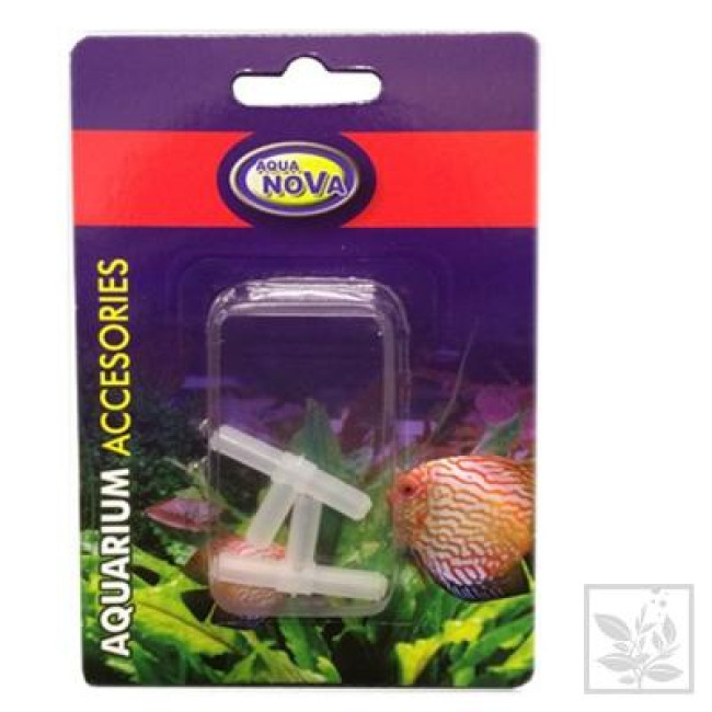 AQUA NOVA žarnų sujungėjas 90 laipsnių 4mm 2vnt