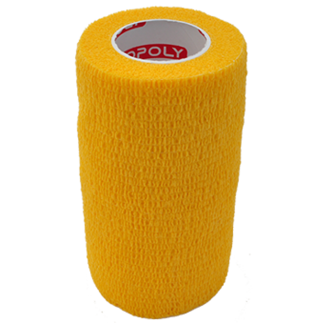 COPOLY tvarstis gyvūnų žaizdoms geltonas 10x450cm 12vnt