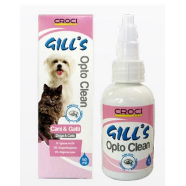 CROCI GILL'S OPTO-CLEAN acu tīrītājs 50ml