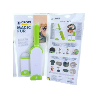 CROCI MAGIC FUR plaukus traukiantys šepečiai 2vnt
