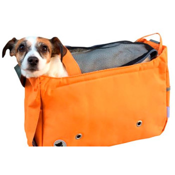 CROCI MEGAN juoda rankinė šuniui 40x20x27cm