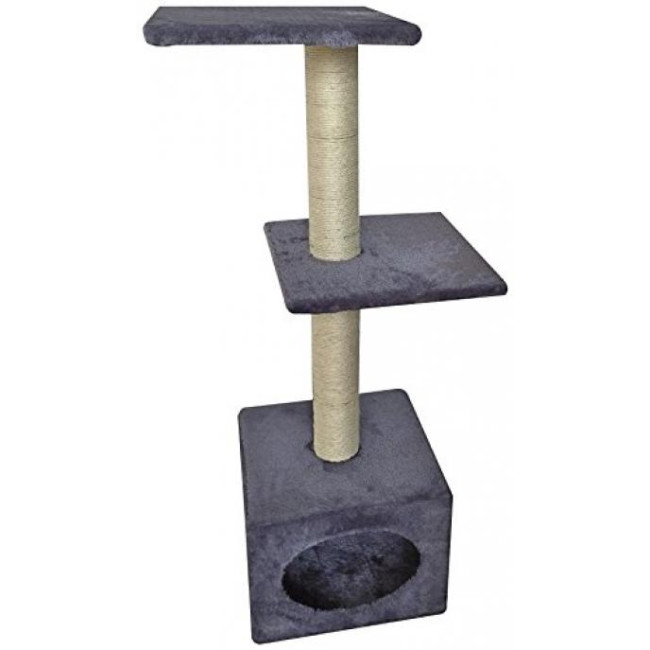 CROCI MUNIC pilka draskyklė katėms 35x35x103cm