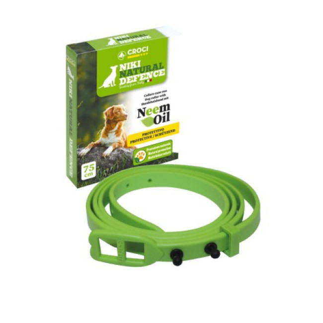 CROCI NIKI NATURAL antkaklis nuo vabzdžių 75cm