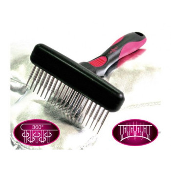 CROCI Šukos - grėblys viengubas besisukantys/judantys dantukai