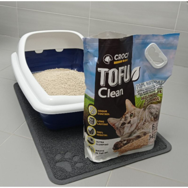 CROCI TOFU CLEAN ekologiškas kraikas katėms 6l 2.6kg