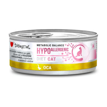 DISUGUAL Hypoallergenic konservi kaķiem ar zāli 85g (12)