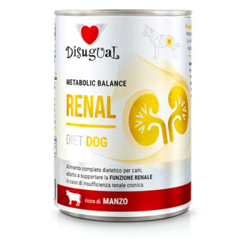 DISUGUAL Renal konservi suņiem ar liellopu 400g (6)