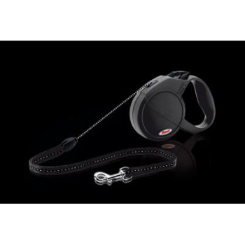 FLEXI CLASSIC (M) 5m juodas iki 20kg
