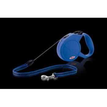 FLEXI CLASSIC (M) 5m mėlynas iki 20kg