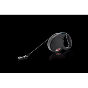 FLEXI MINI CLASSIC (XS) 3m juodas iki 8kg