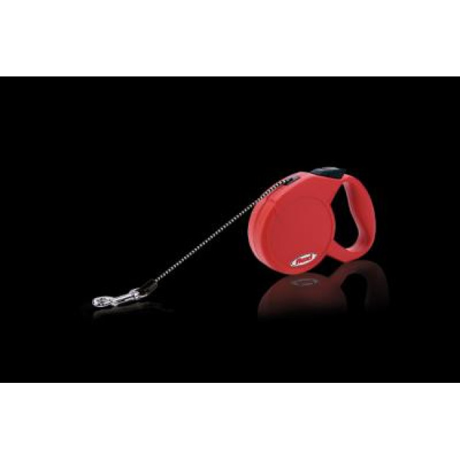 FLEXI MINI CLASSIC (XS) 3m raudonas iki 8kg