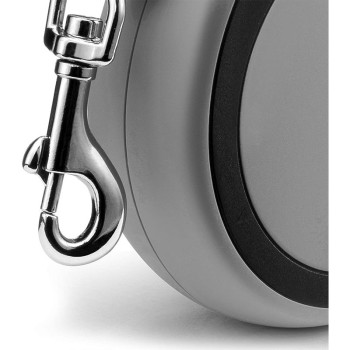 FLEXI New Classic Tape raudonas pavadėlis L-5m iki 50kg