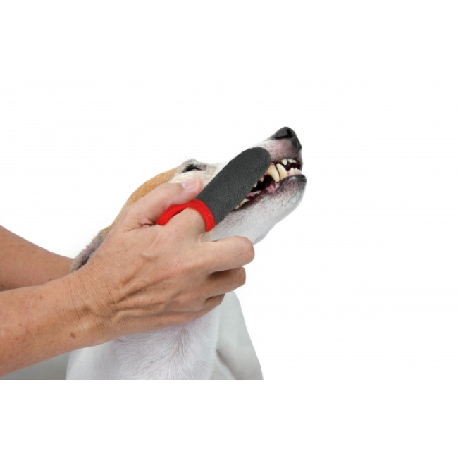 GF Dantų valymo antpirštis su cinku M 1vnt