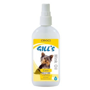 GILLS Mink Oil priemonė stiprinti kailį su audinės taukais 150ml