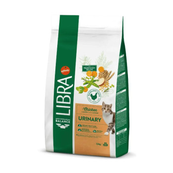 LIBRA CAT URINARY pašaras katėms su vištiena 1.5kg (12)