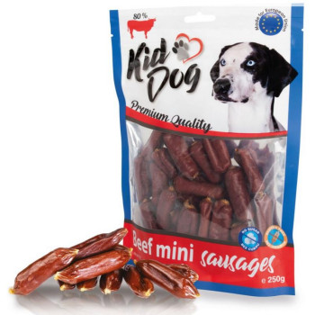 KIDDOG Mini desiņas ar liellopu gaļu 250g (40)