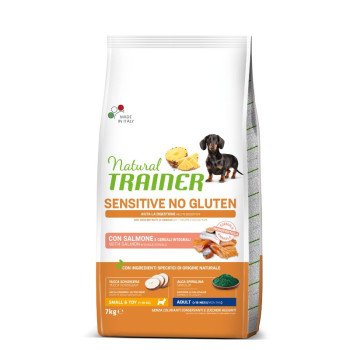 NT ADULT DOG SENSITIVE NO GLUTEN MINI SALMON (lašiša) 7kg