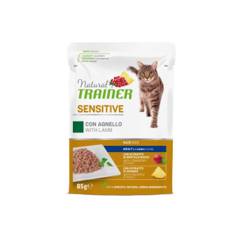 NT Cat Sensitive Lamb pašt. katėms su ėriena 85g 12vnt
