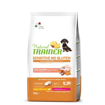 NT DOG SENSITIVE NO GLUTEN PUPPY&JUNIOR MINI SALMON (lašiša) 2kg (6)