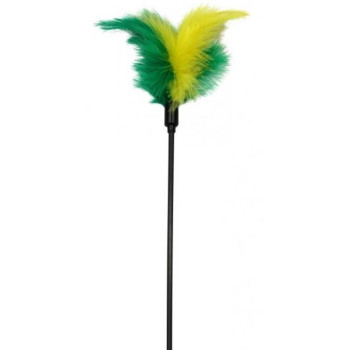 PET NOVA pagaliukas su plunksnom katėms 40cm 3vnt