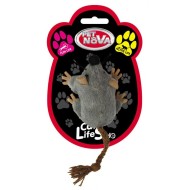 PET NOVA Plīša pele plīša rotaļlieta kaķiem 7x5cm 3gab