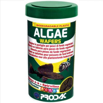 PRODAC ALGAE WAFERS augalinė plokštelė žuvims 1200ml 550g (3)