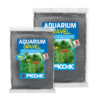 PRODAC Grunts akvārijam melns 2-3mm 1kg
