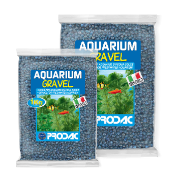 PRODAC Grunts akvārijam zils 2-3mm 1kg