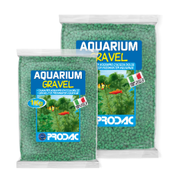 PRODAC Grunts akvārijam gaiši zaļš 2-3mm 2.5kg