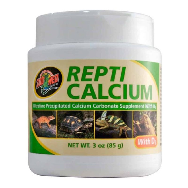 REPTI CALCIUM kalcis reptilijoms su D3 85g