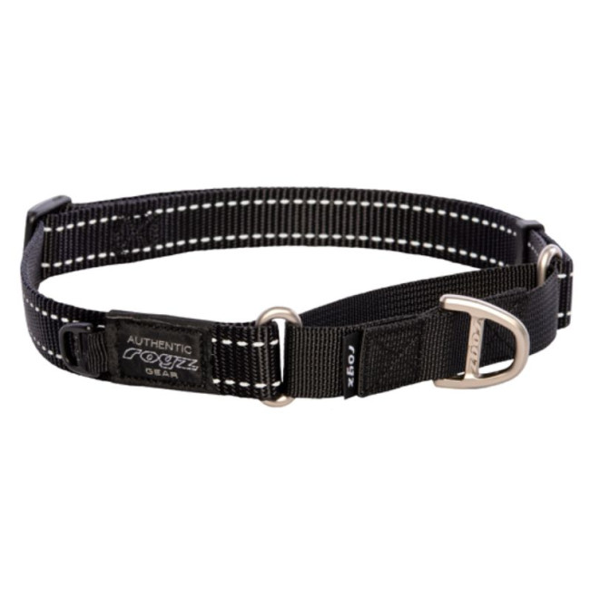 ROGZ Control Collar Black juost smaugtukas 31-45cm HCW11A